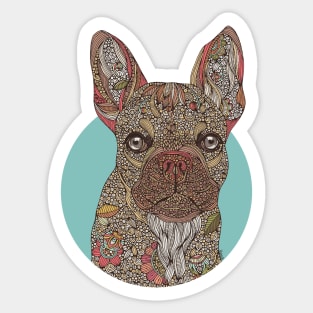 Pete the frenchie Sticker